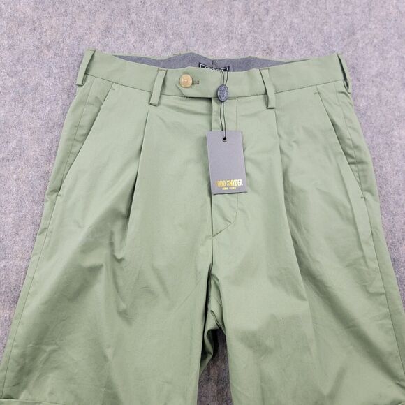 Todd Snyder Stretch Twill Madison Short size 28 Green Olive NWT *Read* - Picture 8 of 15